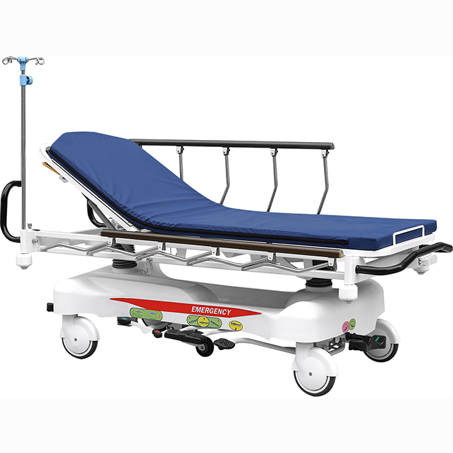 SKB041-3 Chariot patient d'hôpital en acier